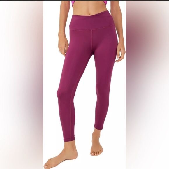 Free People Movement Wrap Lose Control Leggings in Acai NWT size S - Picture 1 of 10